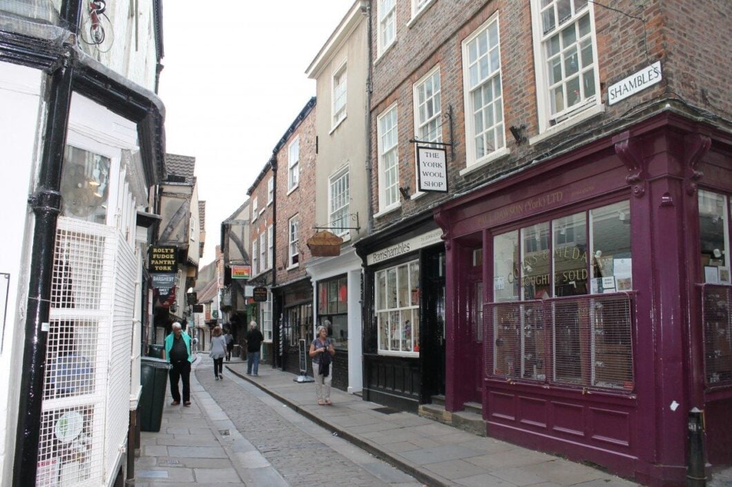Engeland-York-Shambles-street