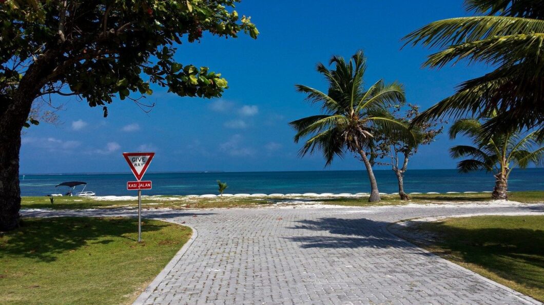 Australie-Cocos-Keeling-Home-island-give-way