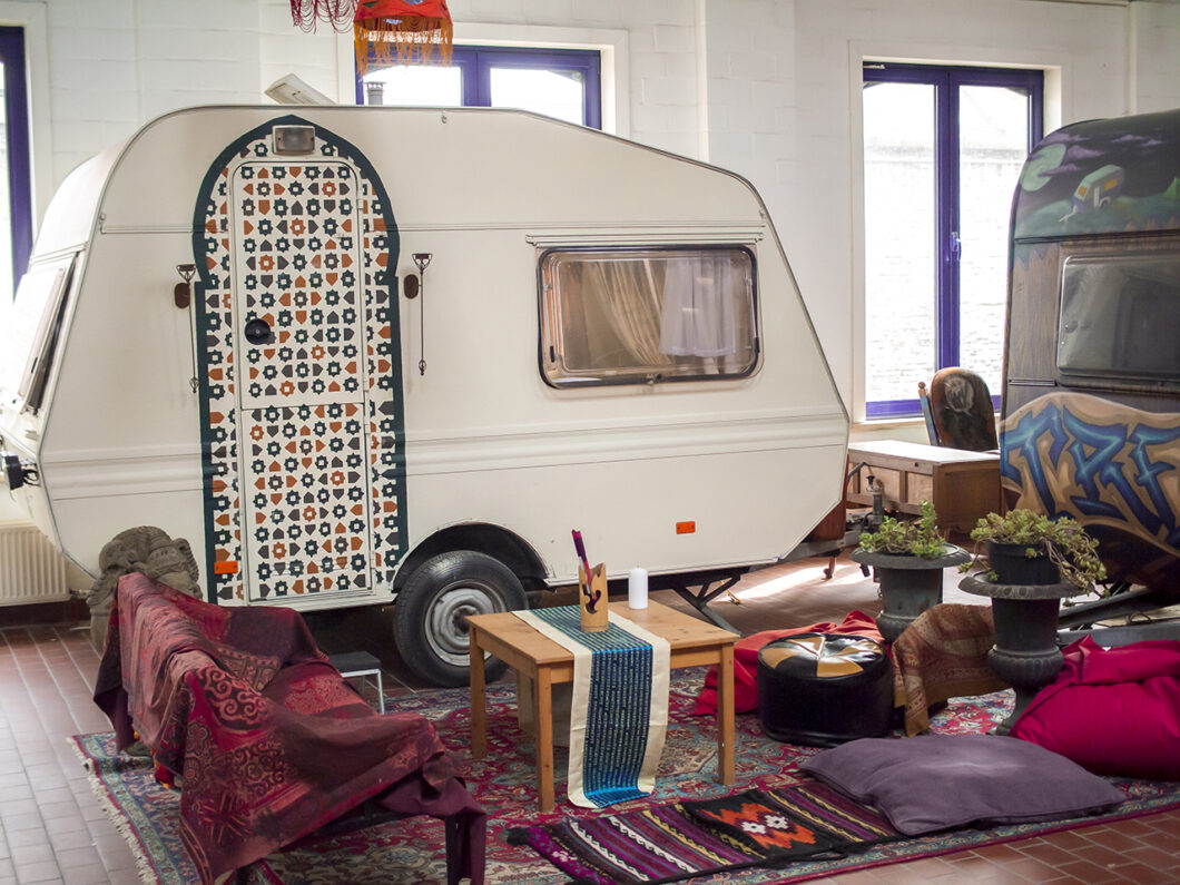 indoorcamping gent zen caravan