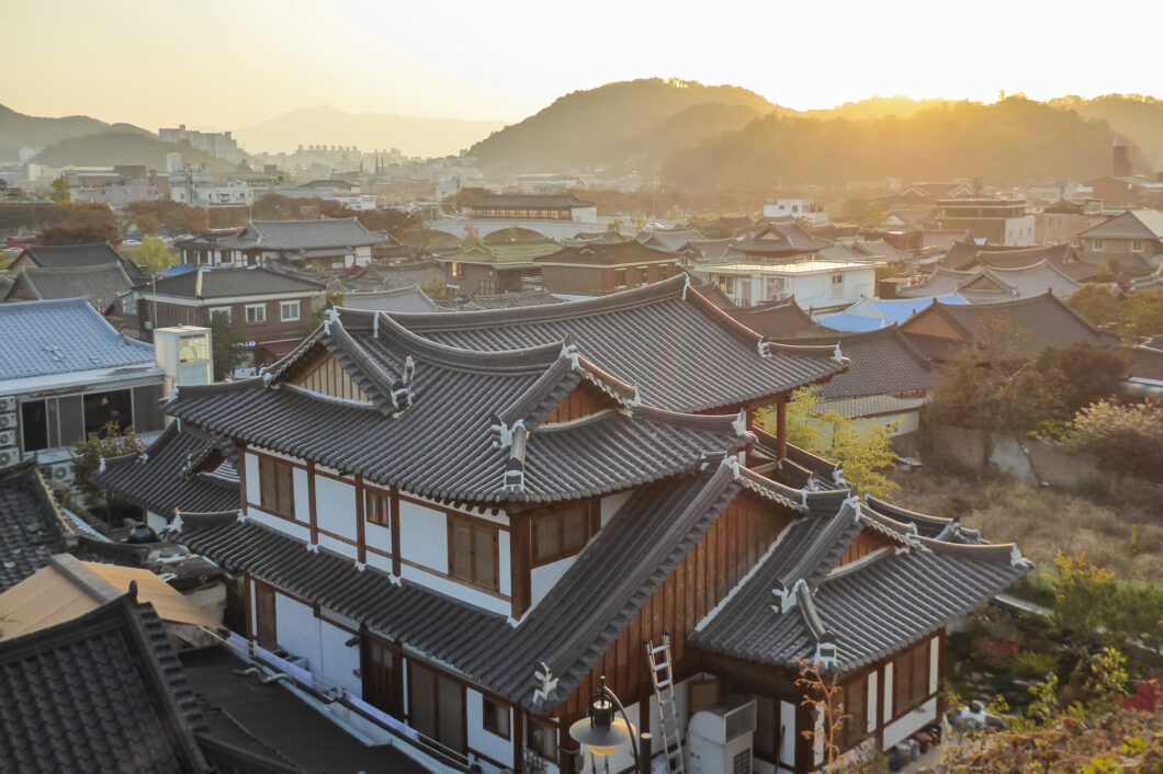 Jeonju zuid-korea route