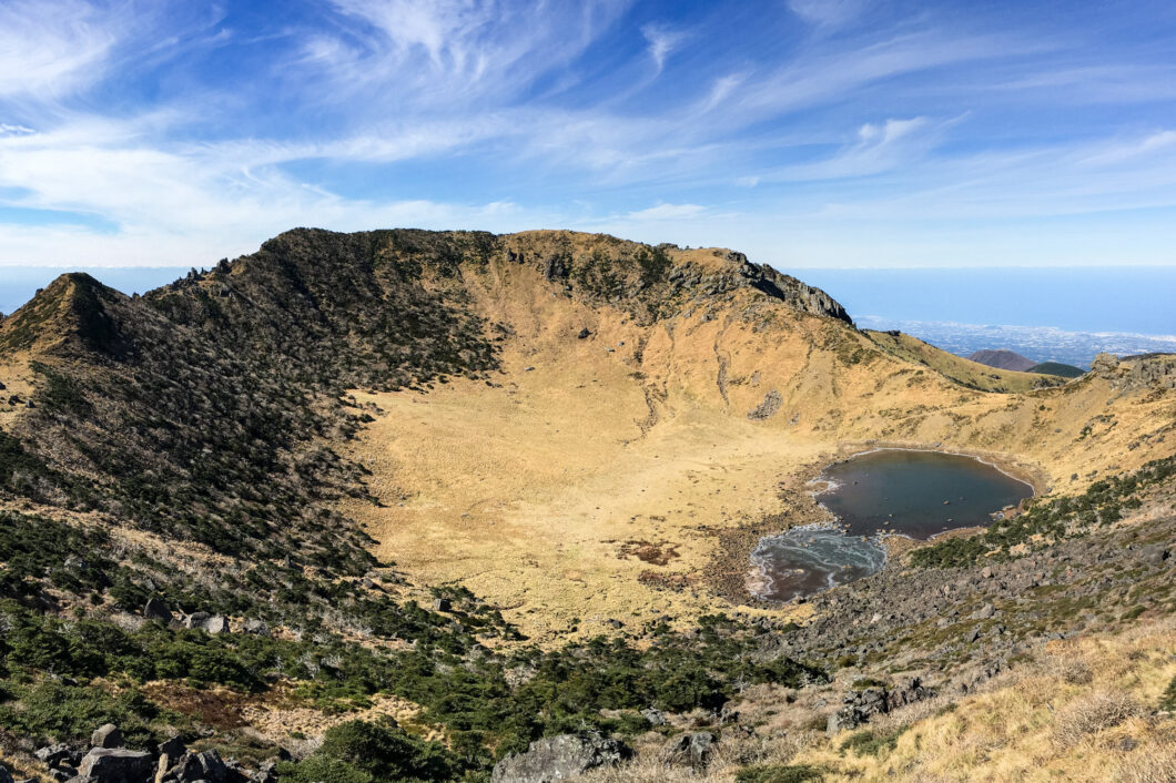 vulkaan jeju zuid-korea