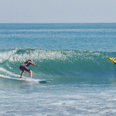 leren surfen green waves