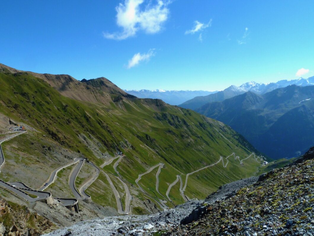 Stelvio-pas-Italië