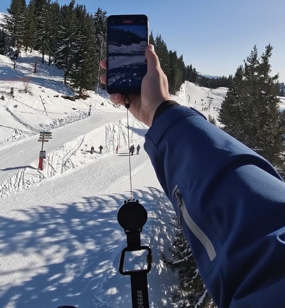 telefoonkoord wintersport