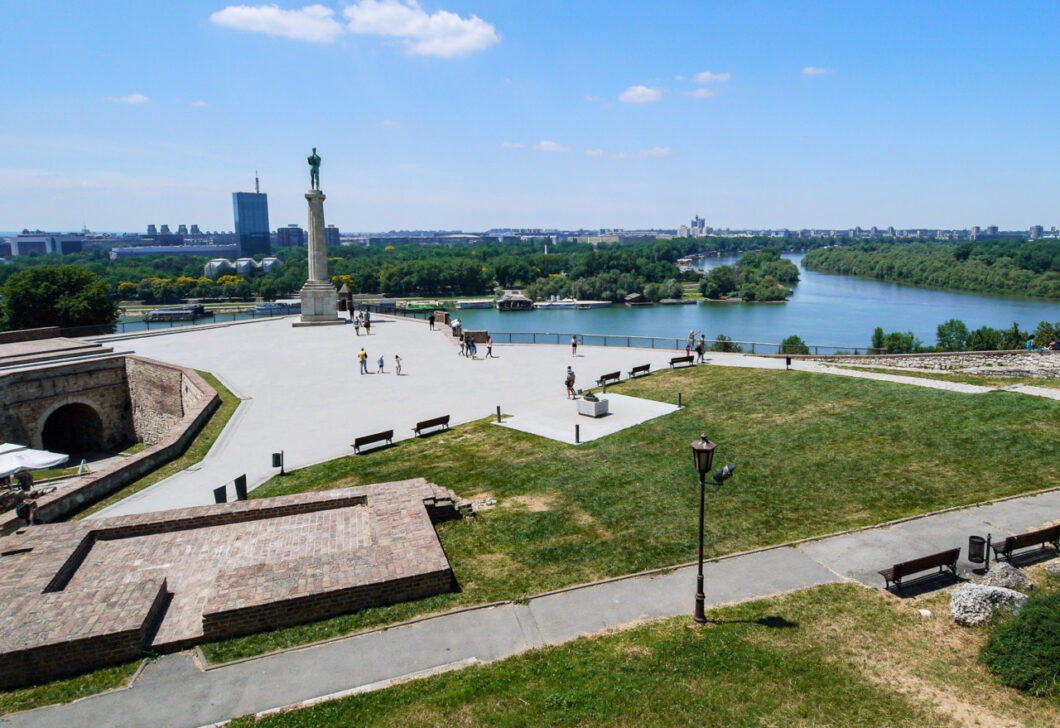 Belgrado servie uitzicht fort