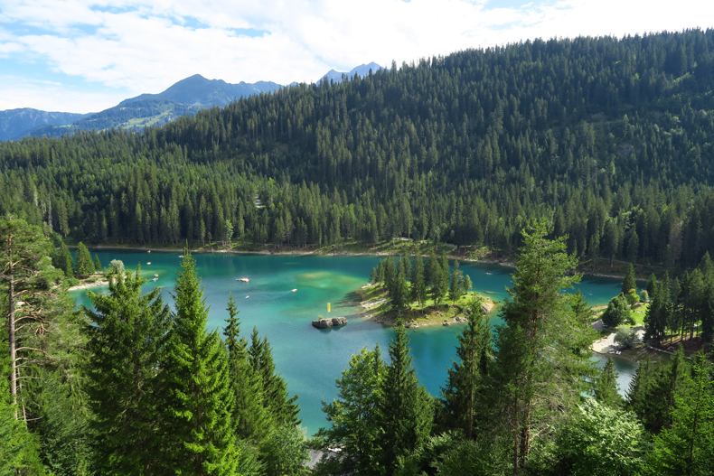 Zwitserland_Flims_Caumasee