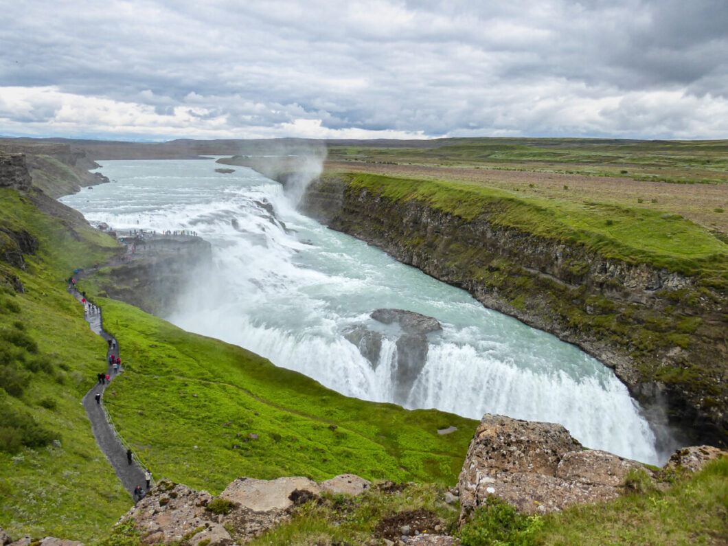 Gulfoss ijsland bezienswaardigheden, golden circle