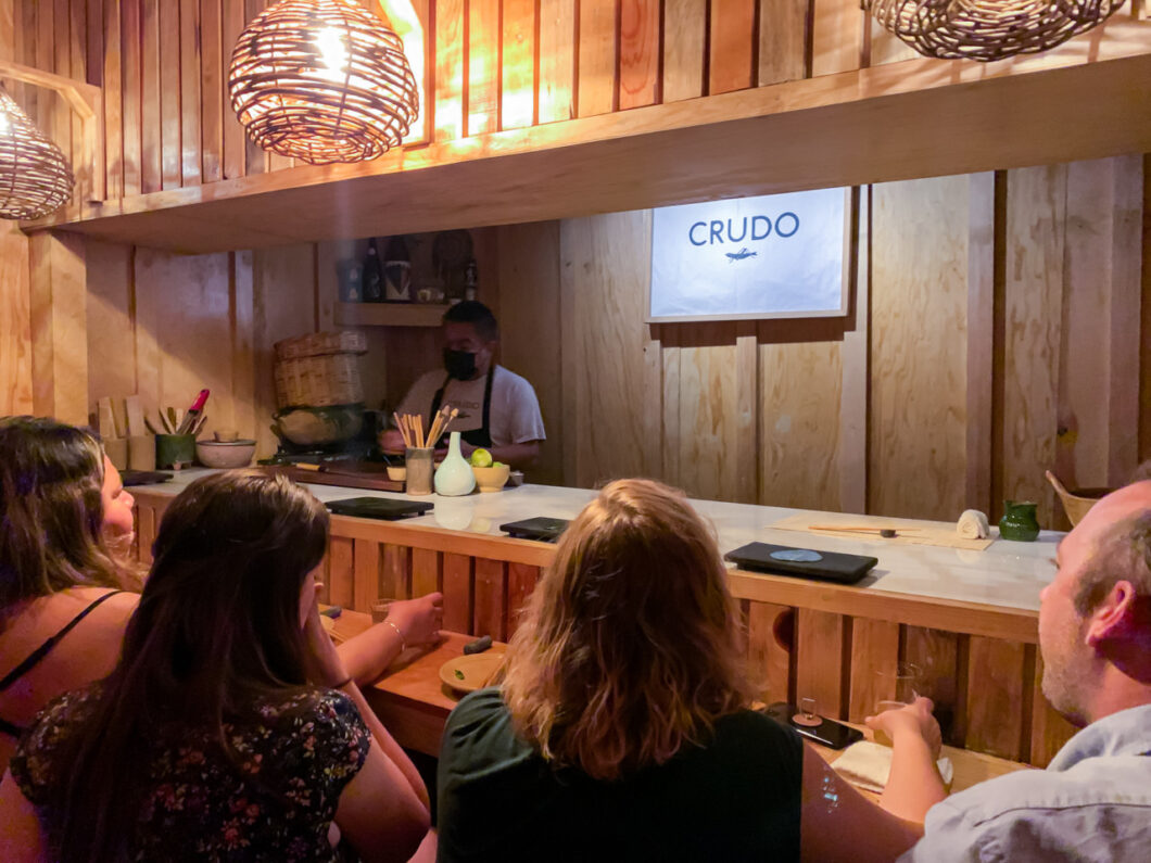 restaurant crudo oaxaca mexico