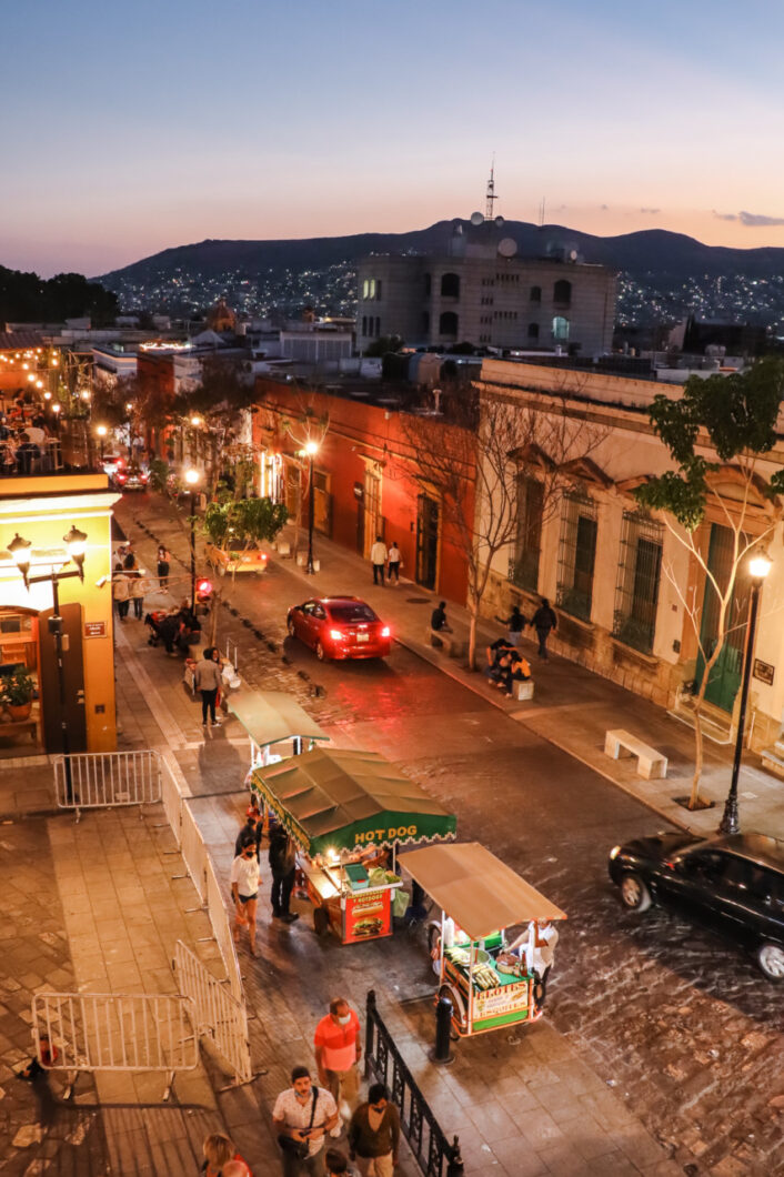 rooftop terras oaxaca stad