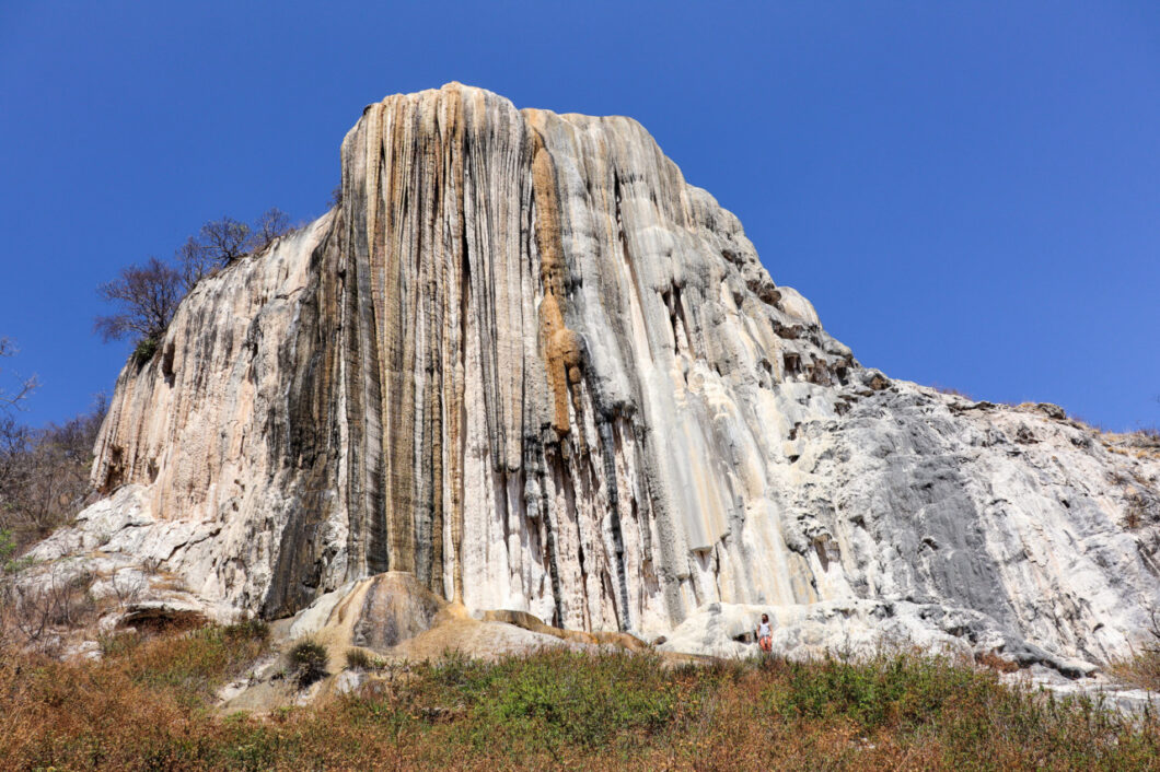watervallen hierve el agua-mexico