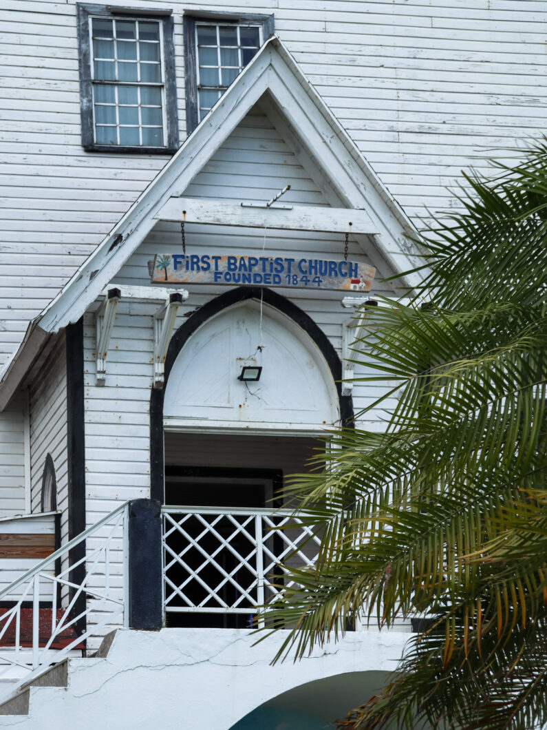 first baptist church, san andres