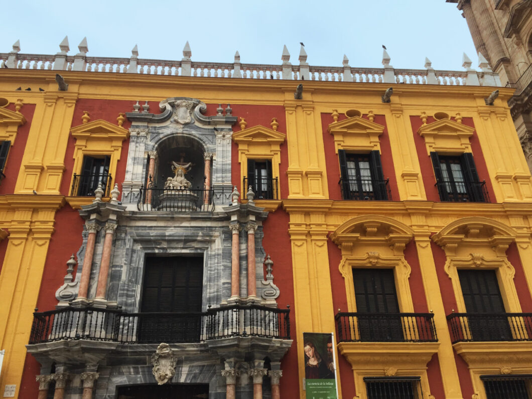 Malaga stad architectuur kerk