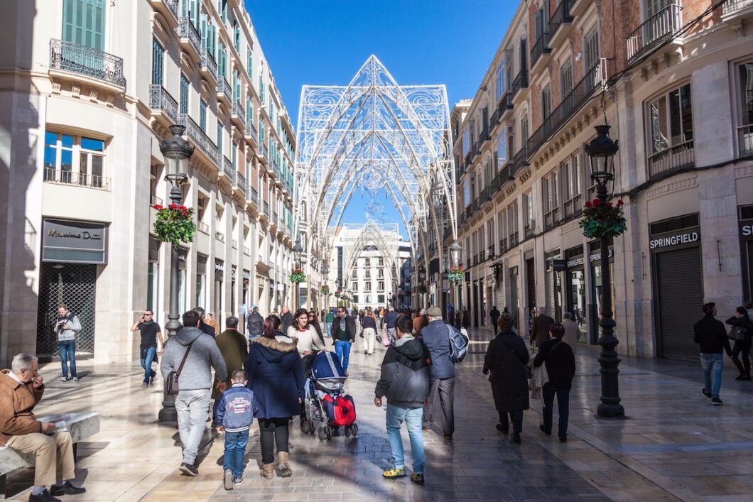 winkelstraat malaga