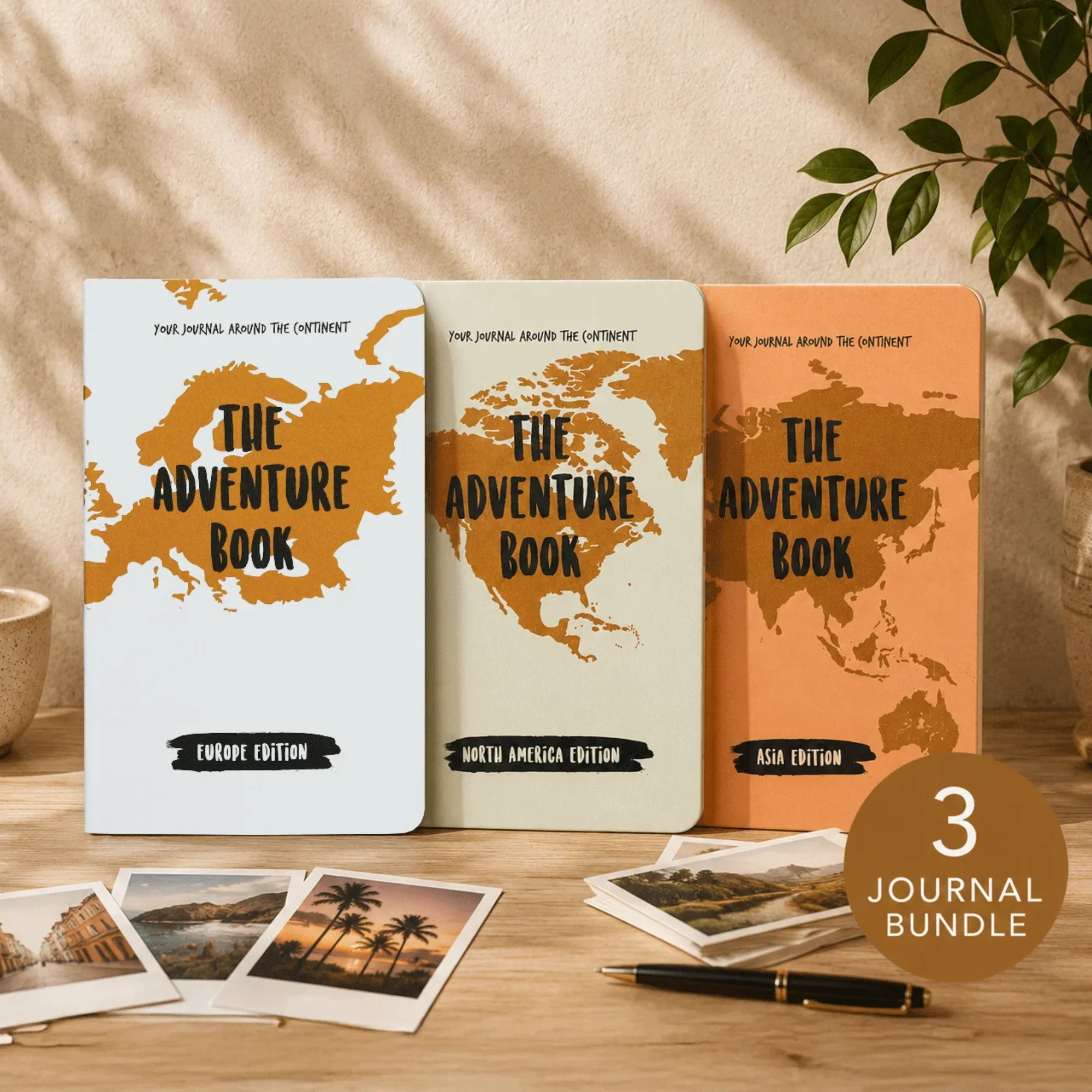 The Adventure Book 3 continents bundel