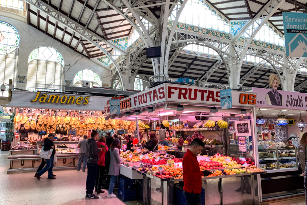 mercat central in valencia