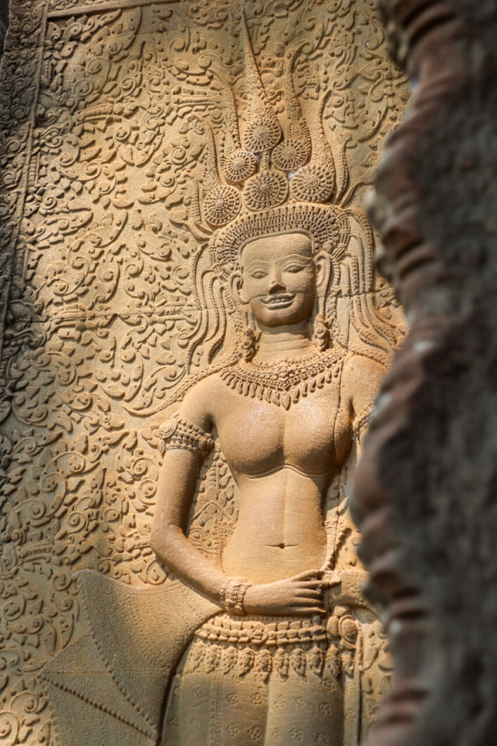 muurdecoratie angkor wat