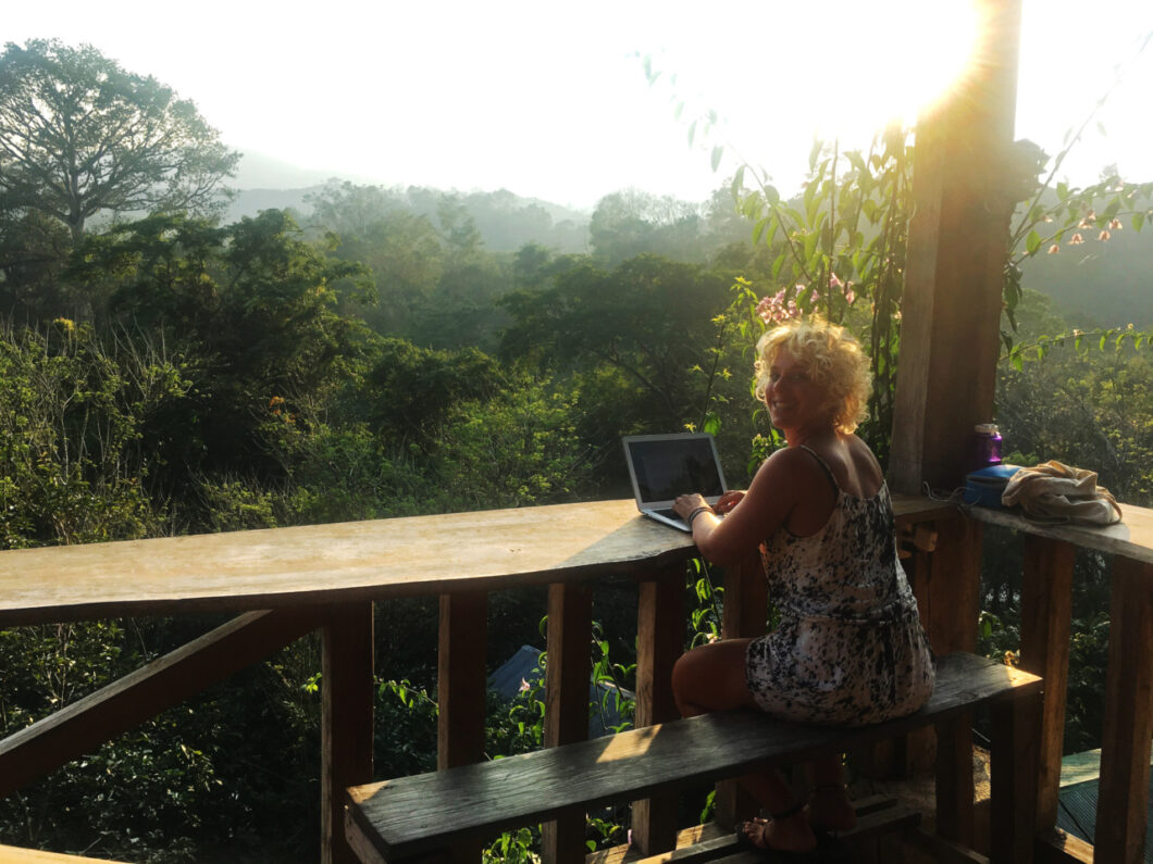 digital nomad annemarie, guatemala