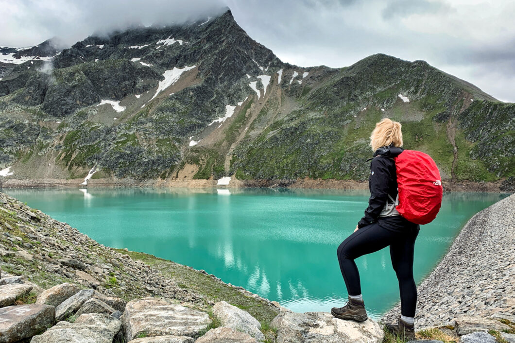 Otztal finstertaler stausee, oostenrijk