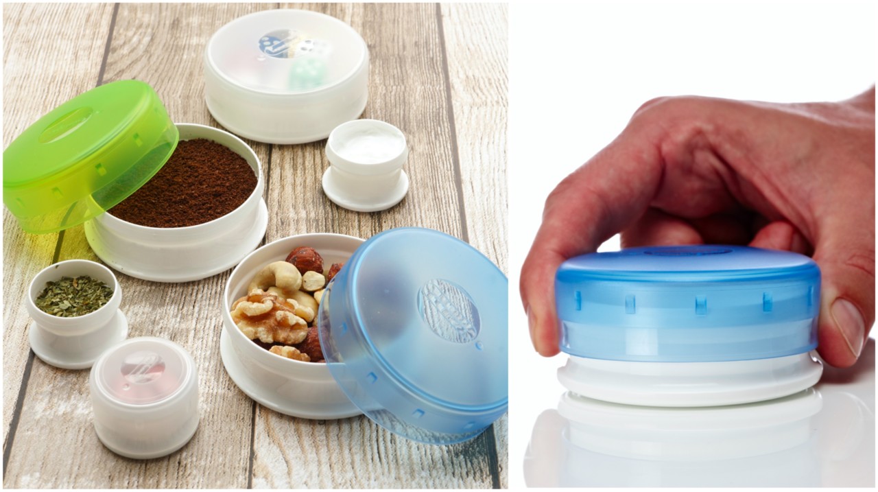 Plantenpot mini wit - duurzame potjes van gerecycled plastic