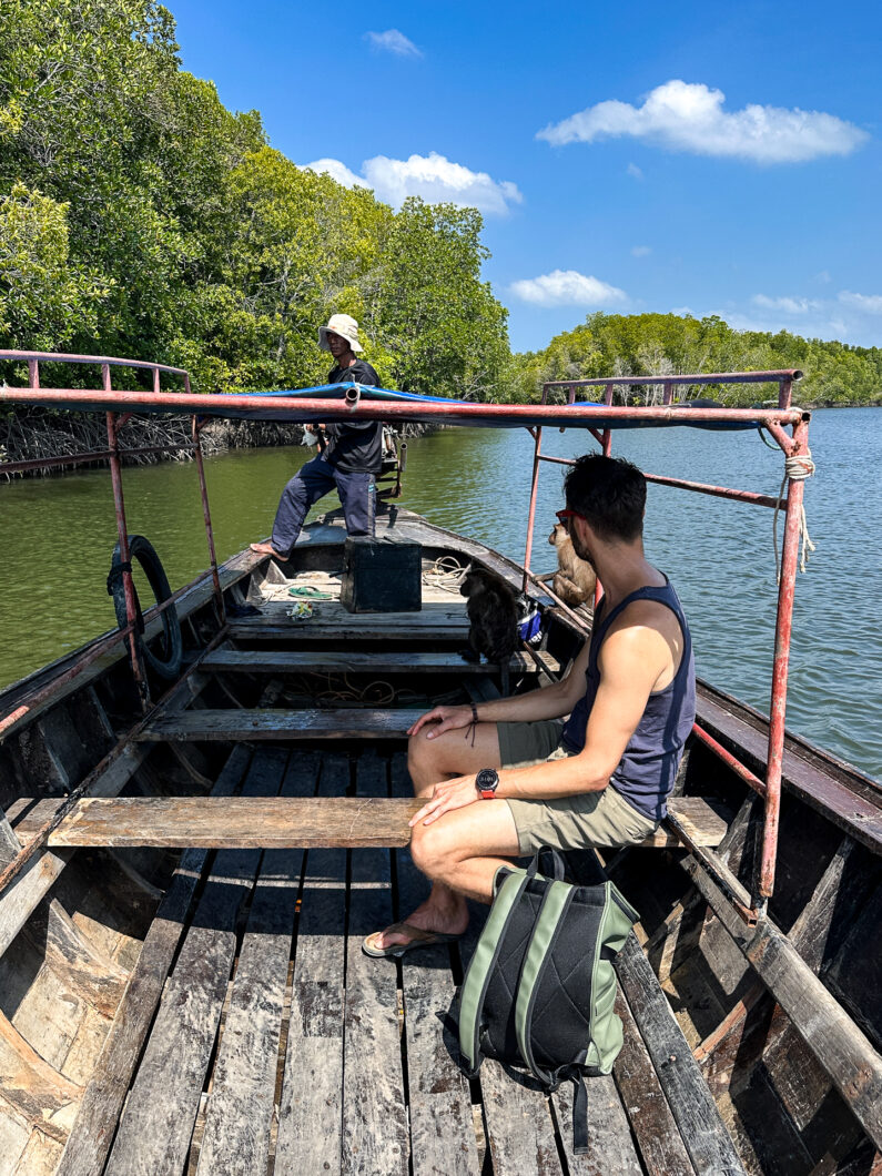 Mangroven Koh Lanta boot varen