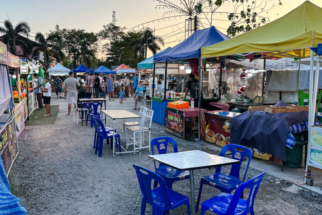 Night market walking street Koh Lanta