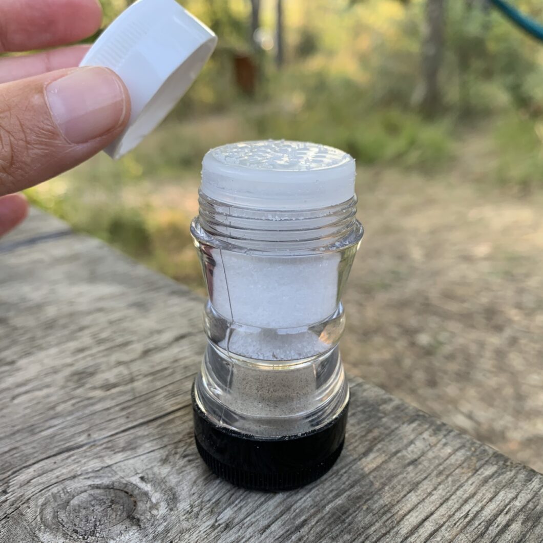 mini peper en zoutvaatje