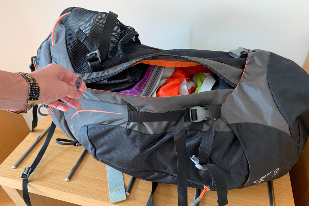 inpakken osprey sirrus