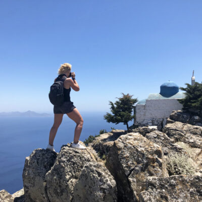 fotograferen, dikeos berg, kos
