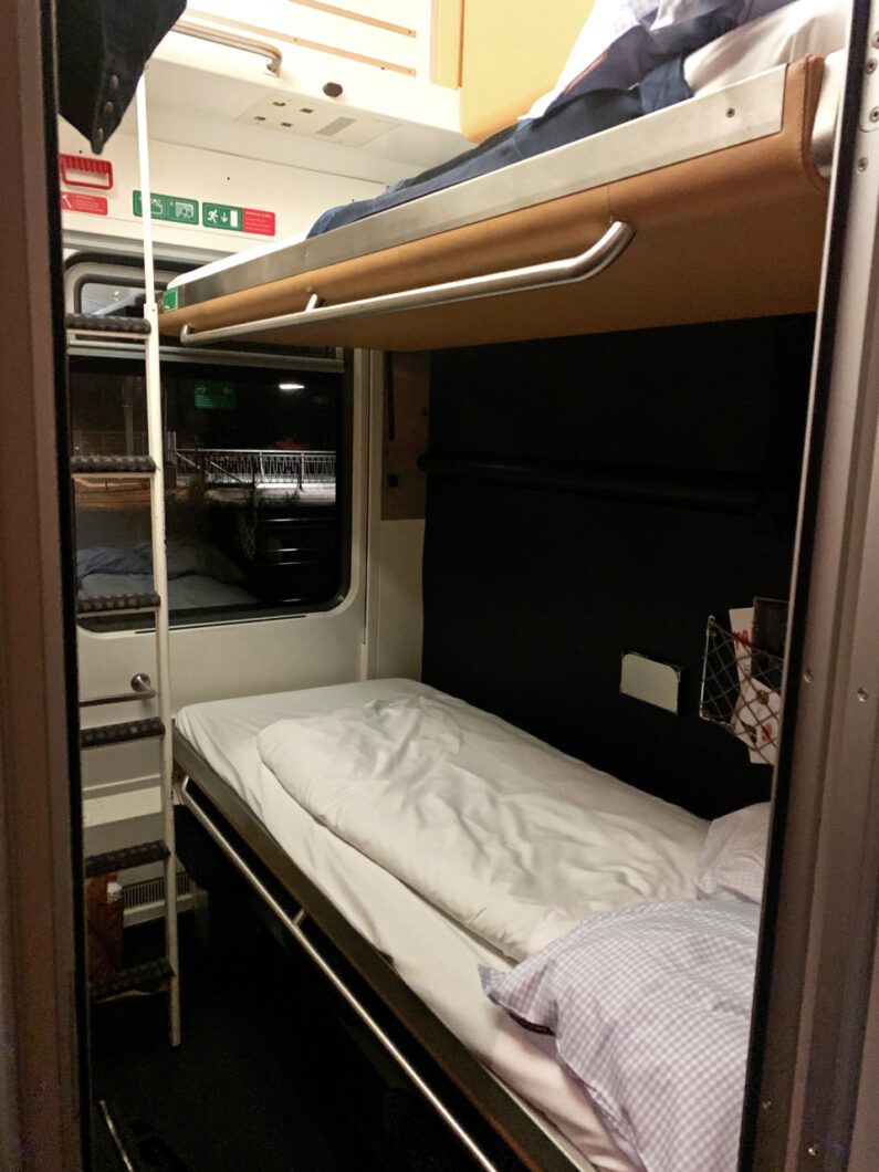 slaaptrein, nightjet oostenrijk