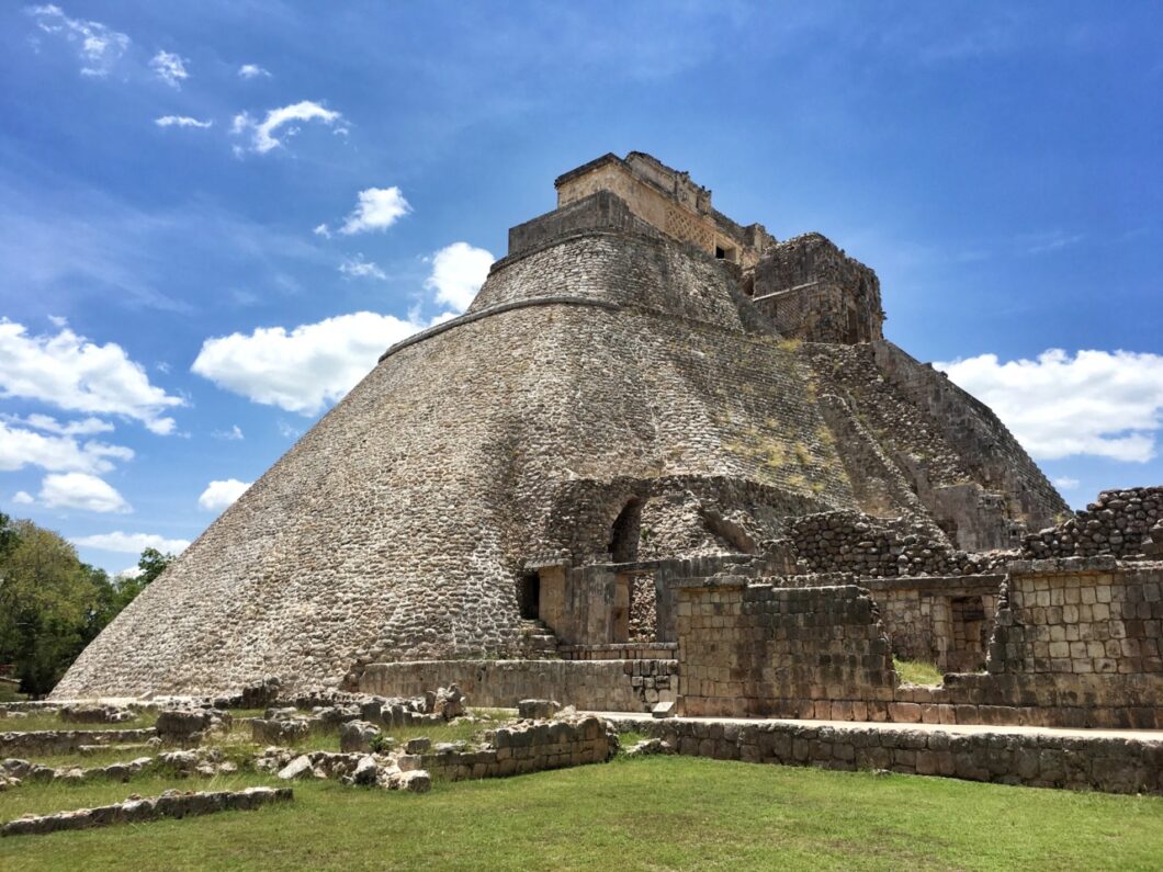 maya tempel uxmal, mexico