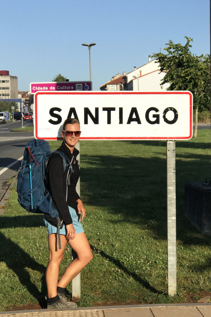 Camino del norte - aankomst Santiago