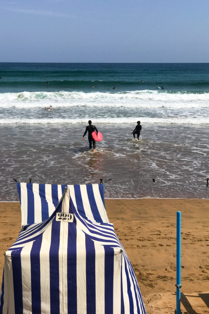 Camino del norte strand Zarautz