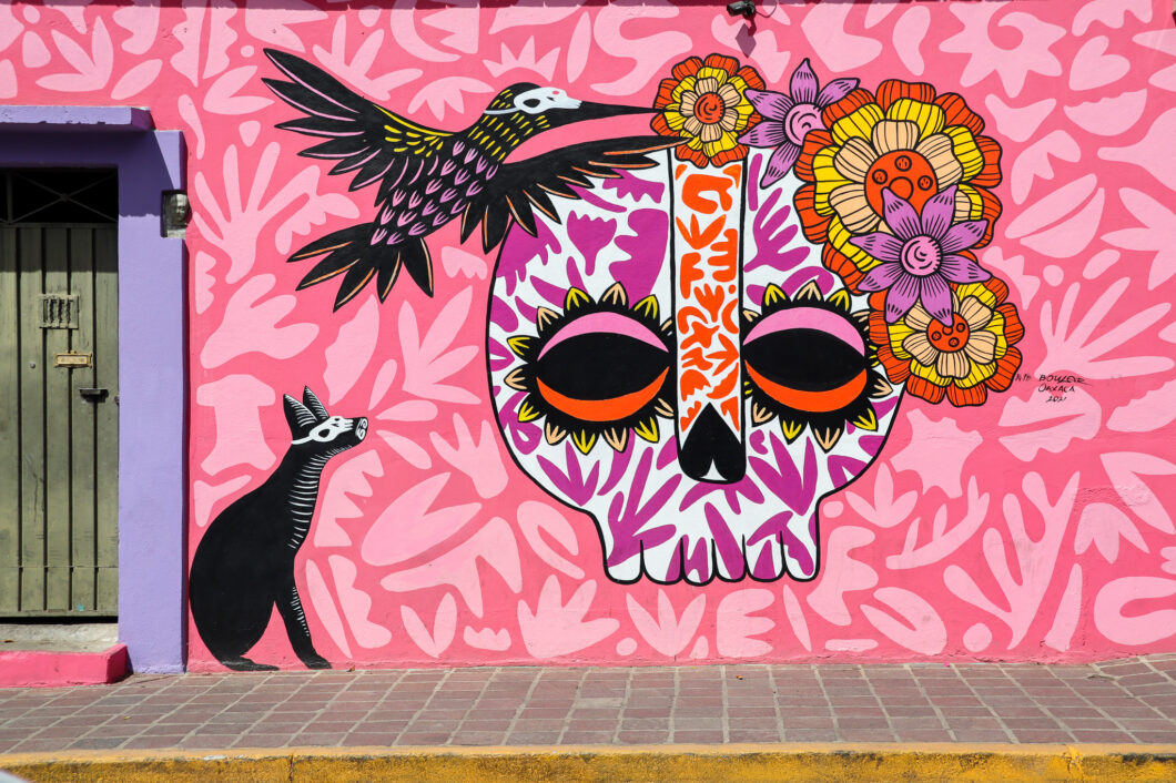 streetart oaxaca-stad