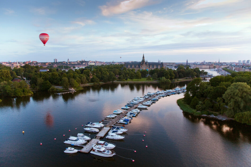 djurgården stockholm zweden autorondreis