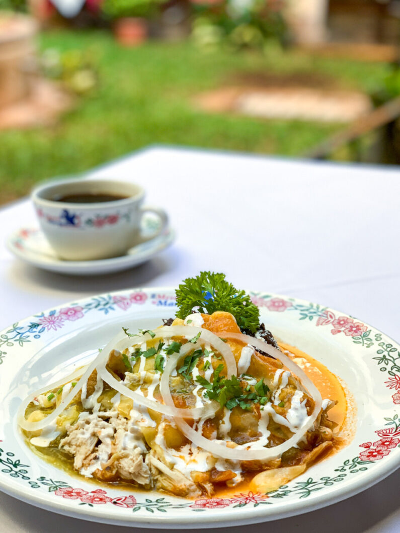 chilaquiles, Mexicaans ontbijt