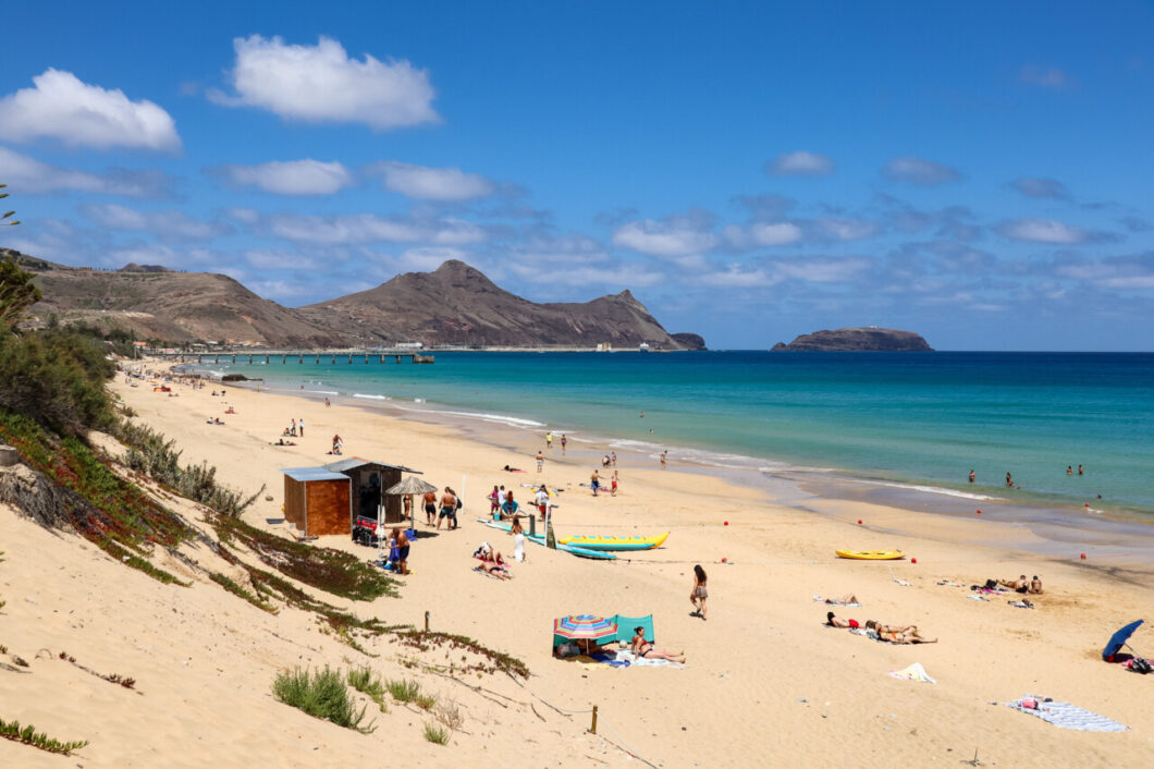 porto santo strand madeira