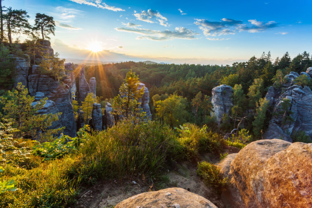 prachov rotsen boheems paradijs, tsjechië