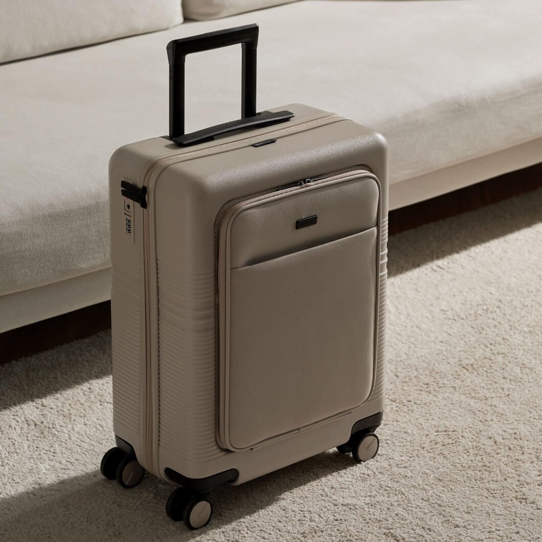 handbagage koffer met laptopvak