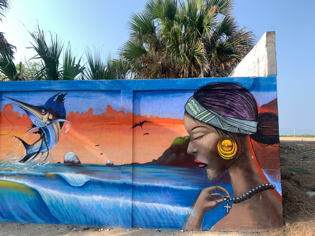 streetart zipolite mexico