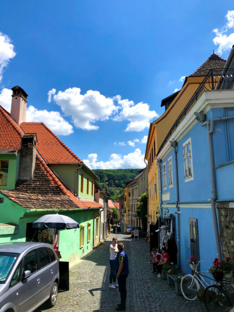 Kleurrijke stad Sighișoara