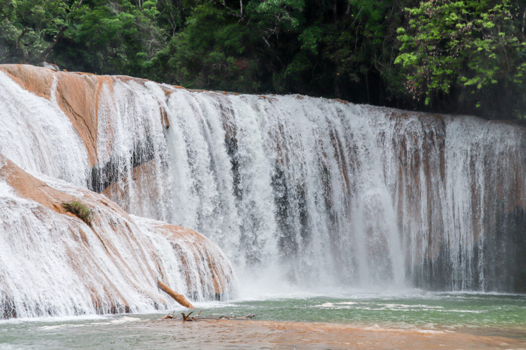 agua azul chiapas mexico
