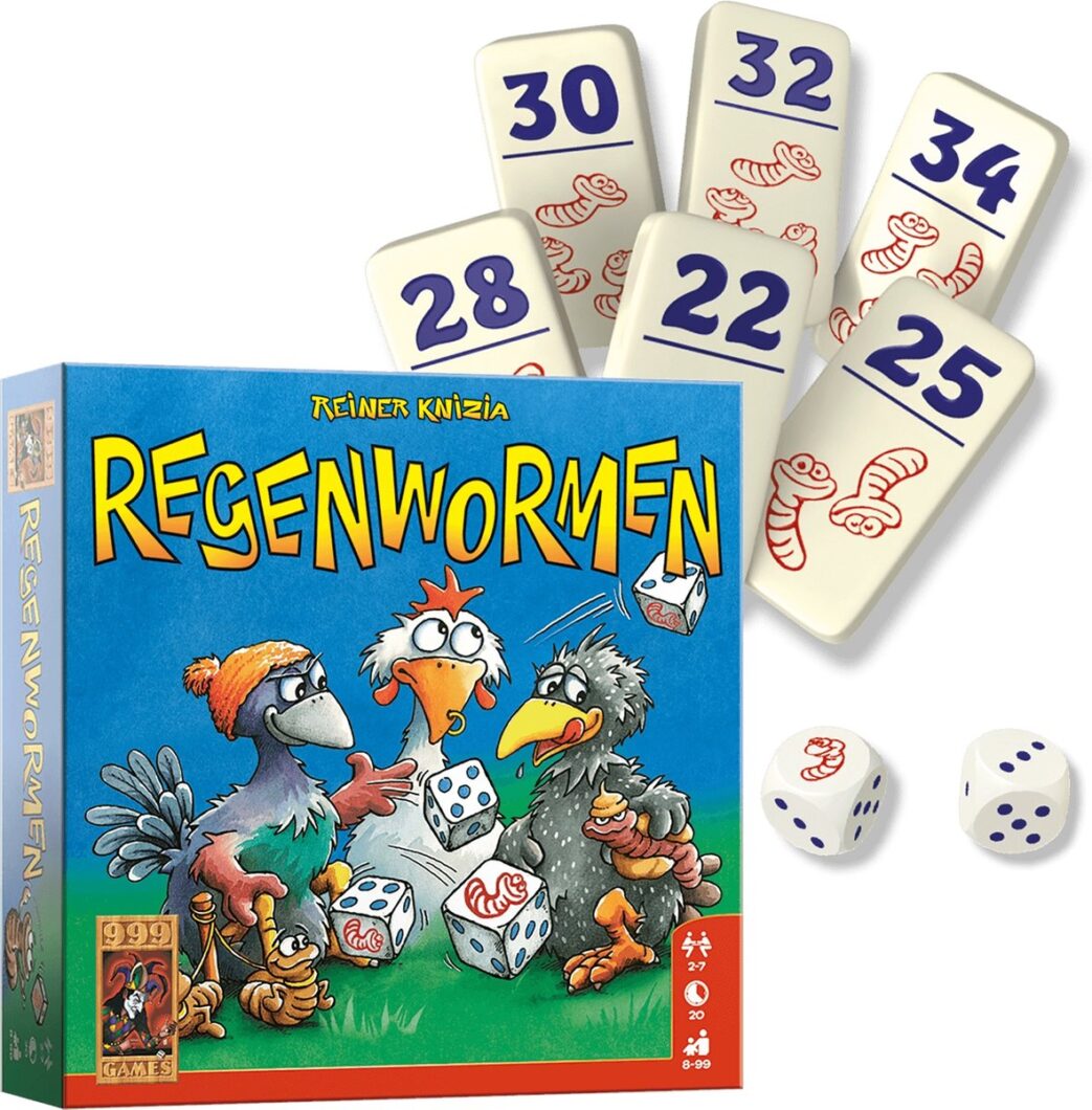 regenwormen dobbelspel