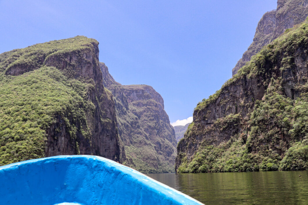 sumidero canyon chiapas mexico