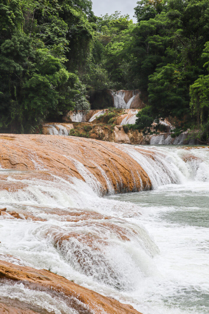 watervallen agua azul, chiapas