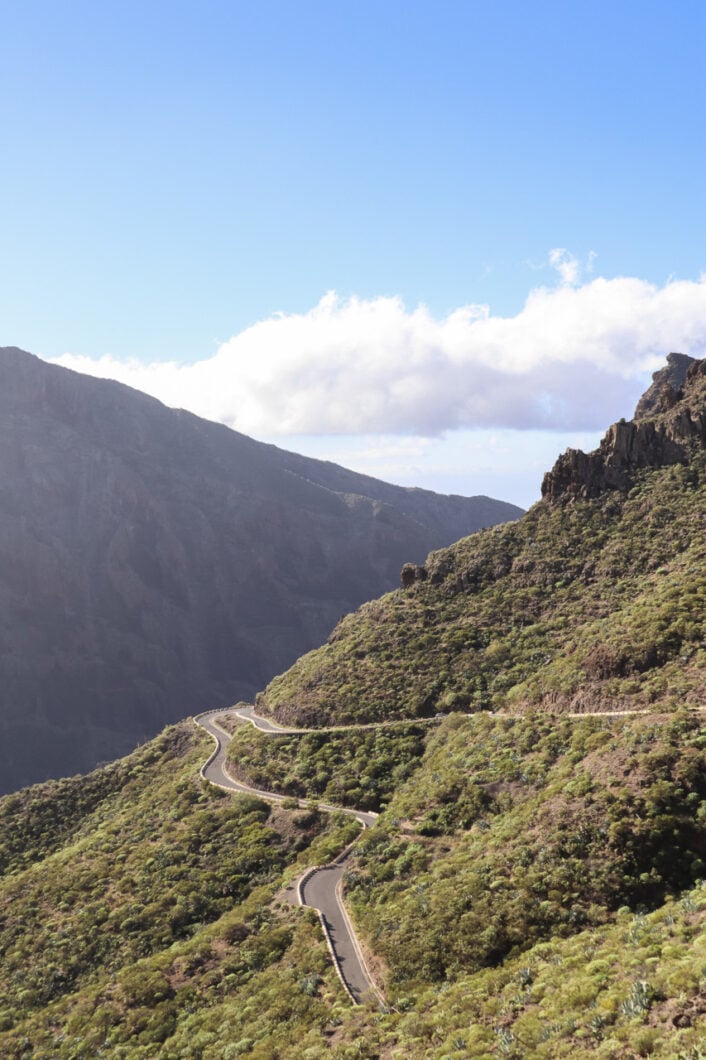 auto route masca tenerife