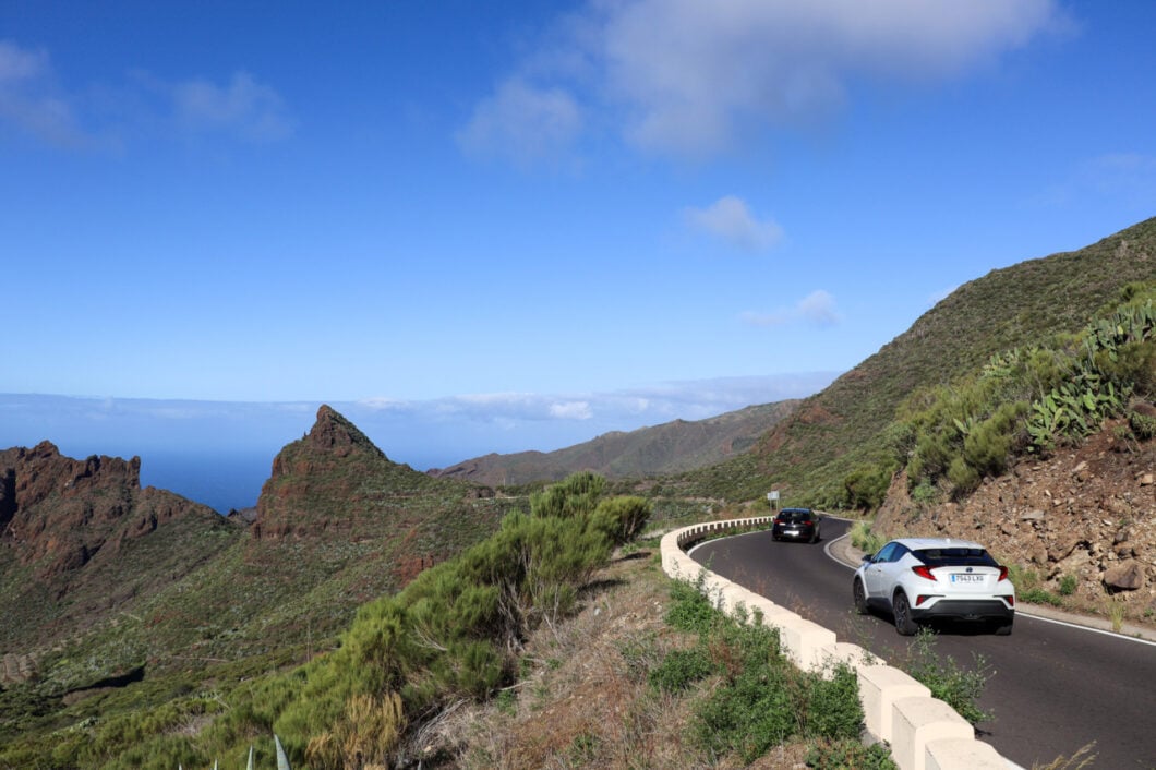 roadtrip tenerife route