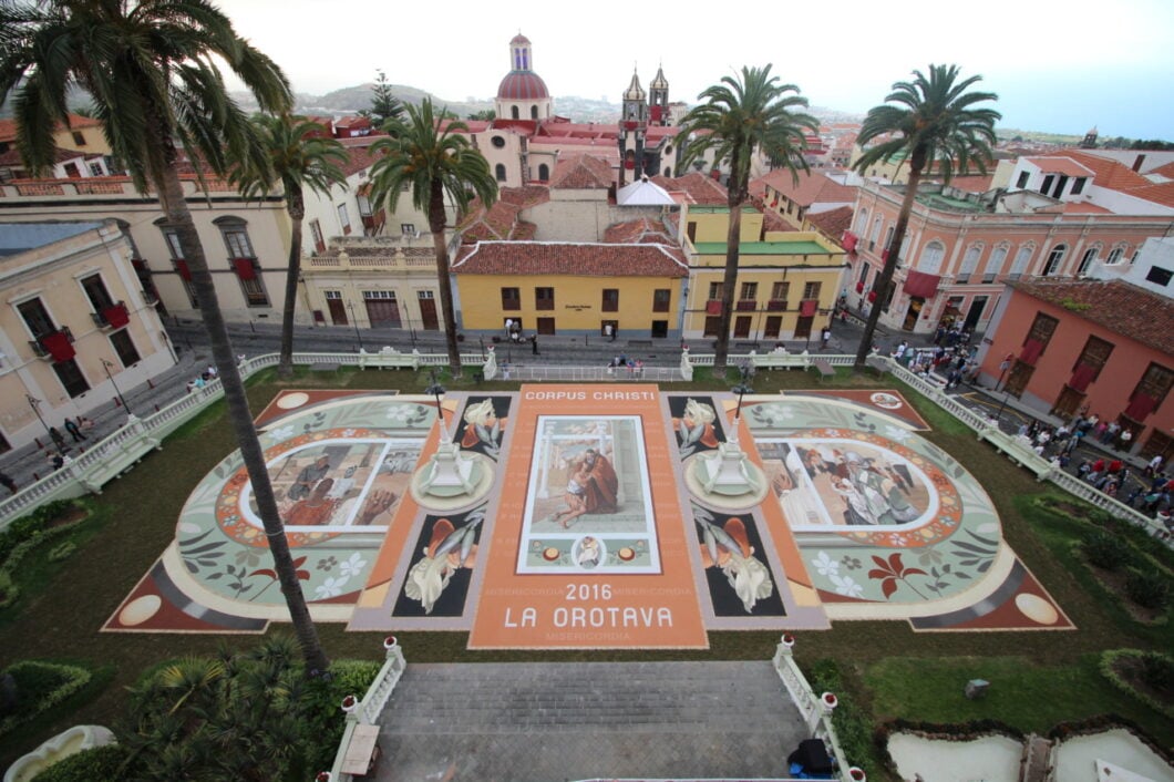 zandtapijt la orotava tenerife