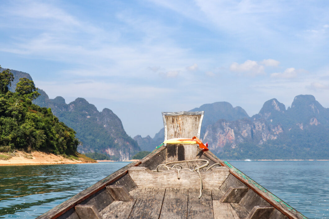 khao sok meer, boottocht