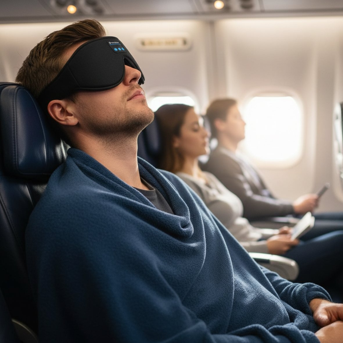 Slaapmasker, buetooth, purely goods