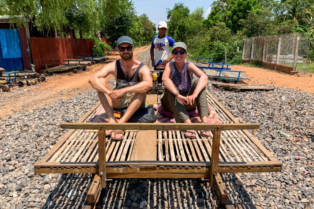 battambang bamboetrein cambodja